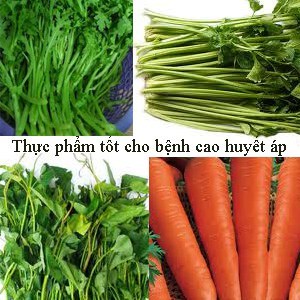 Thực phẩm tốt cho bệnh cao huyết áp