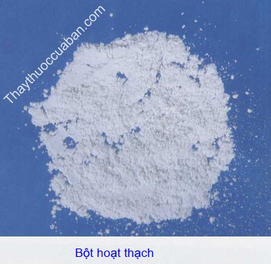 H&igrave;nh ảnh bột hoạt thạch